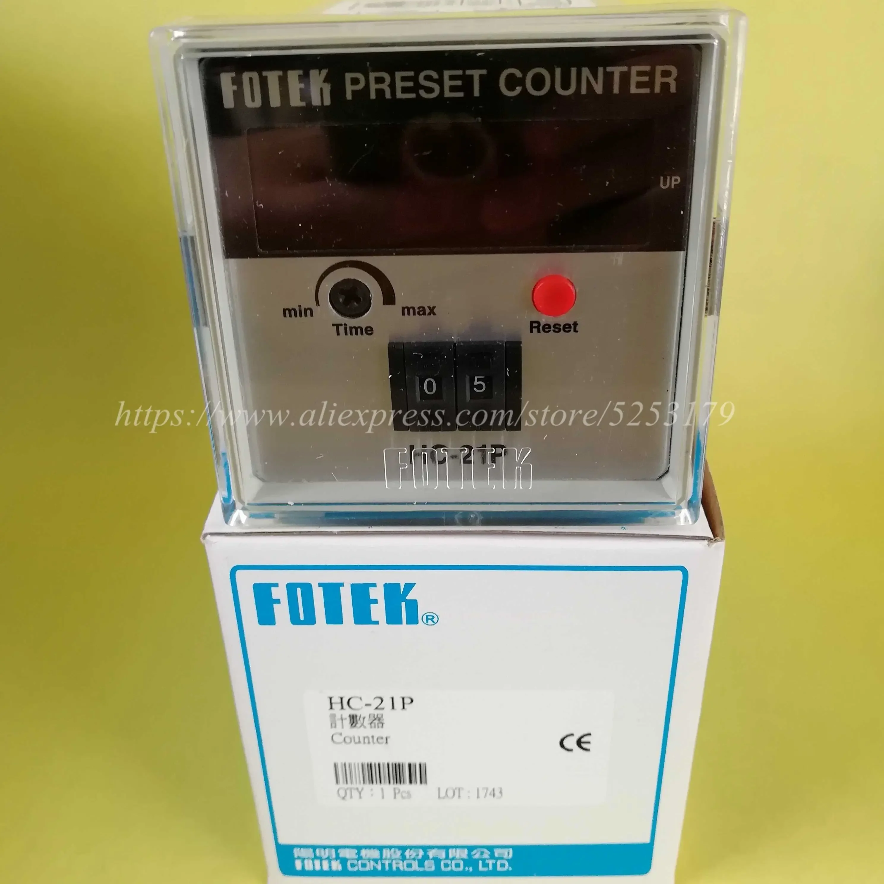 HC-21P FOTEK 새 정품 정품 카운터