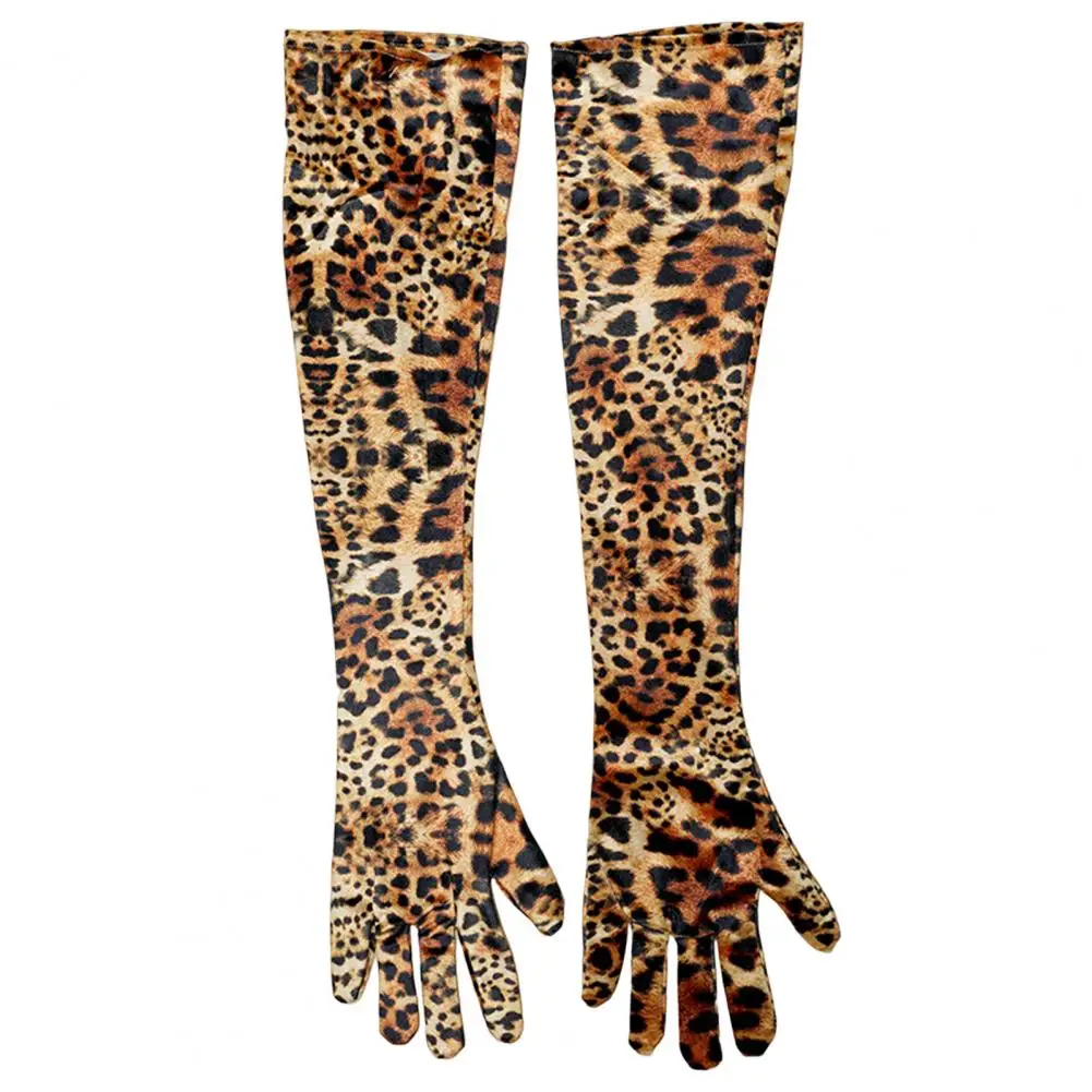 

1 Pair Party Gloves Popular Coldproof Extended Length Gloves Autumn Winter Women Long Gloves