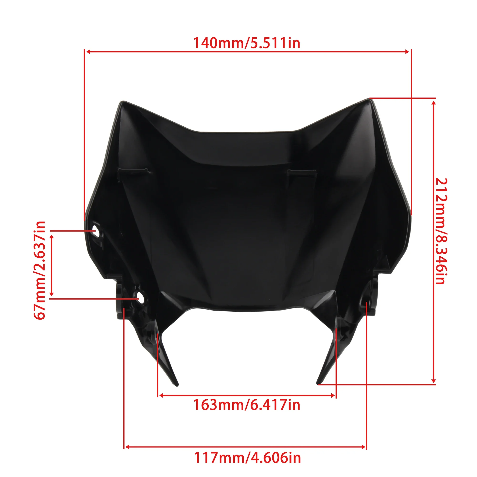 For SurRon Ultra Bee Motorcycle Headlight Fairing Front Cowl Body Cover Dirt Bike Accessories
