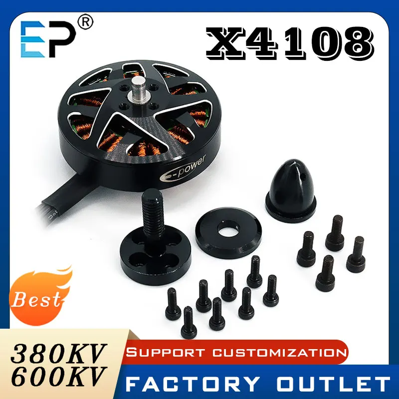 E-Power X4108 Motor Multi Rotor Helicopter part Tarot 4108 3-6S 380KV 600KV Disc Type Multi Rotor Brushless Motors Parts