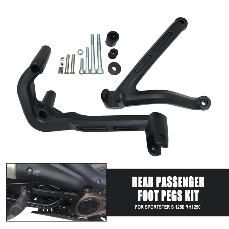 

Fit For Sportster S 1250 RH1250 RH 1250 2021 2022 Motorcycle Accessories Passenger Foot Pegs Support Footrests Pedal Kit