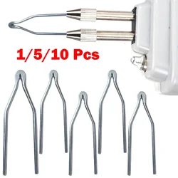 Pointe de fer à souder en forme de V, outils ing.org pour mécanicien, accessoires de soudage, kit de soudage électrique réglable, 1.5mm, 10 pièces, 5/1 pièces