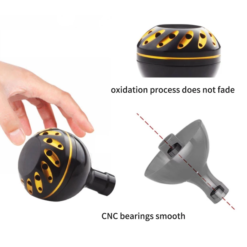 Ruke Carbon Fiber Fishing Reel Handle With Alloy Knob For Baitcasting Reel 130mm Length 47.5g DIY Reel Accessory For Sh/Dai Type image 6
