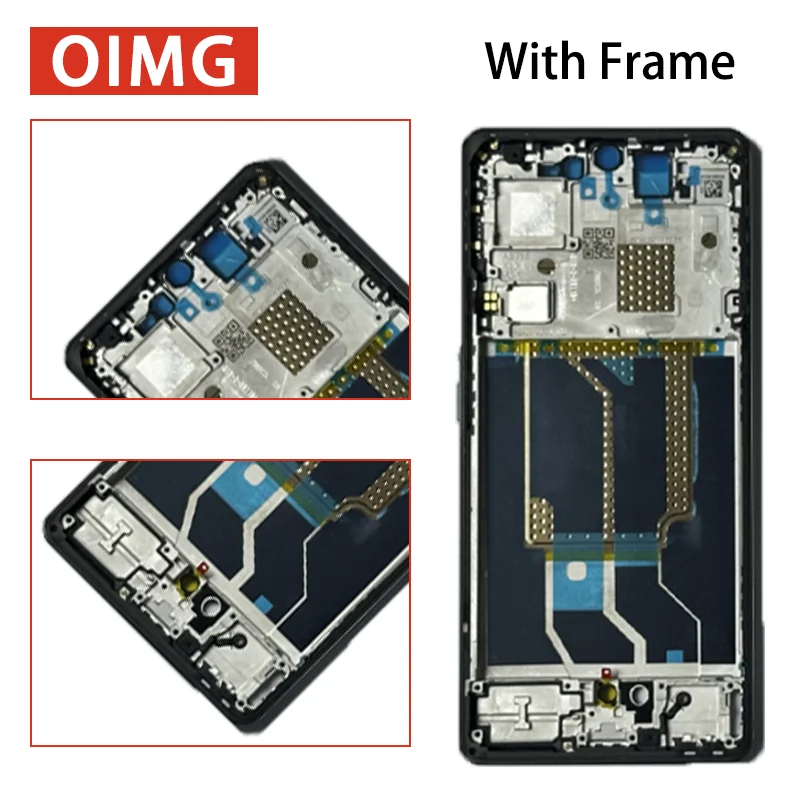 6.78\\\\\\\" AMOLED Wyświetlacz LCD z Ekranem Dotykowym i Digitizerem do Realme GT6 RMX3851, Części Zamienne do Naprawy Wyświetlacza GT 6 — zdjęcie produktu 5
