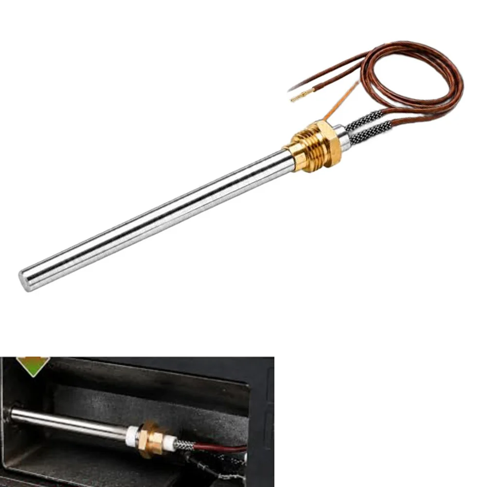 HT62651 For Furnace Ignition Rod 280W 140mm 150mm Diameter 9.9mm/ G3/8 Thread Stainless Steel Boiler Heating Part