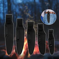 Black Fold Knife Scabbard Tool Flashlight Belt Loop Case Holder Waterproof Oxford Sheath Pocket Hunt Camp Outdoor Equipment