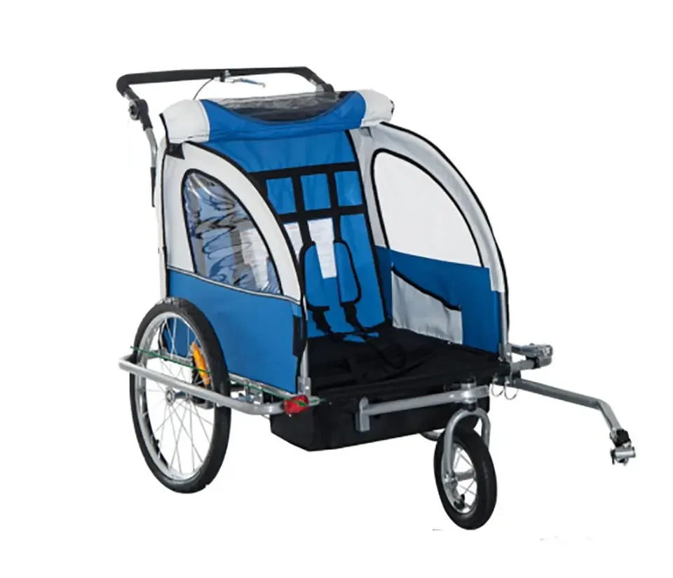 Foldable Pets Baby Children Kids Bike Trailer Foldable With Seat