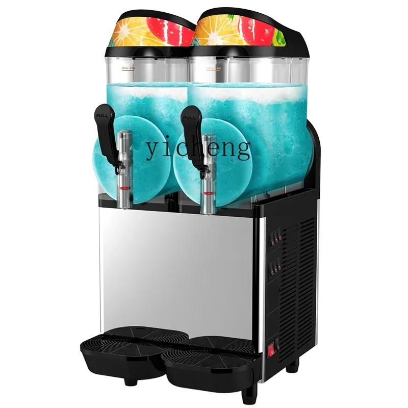 Cold Drink Machine Commercial Full-Automatic Double-Cylinder Three-Cylinder Snow Mud Snow Mud Machine