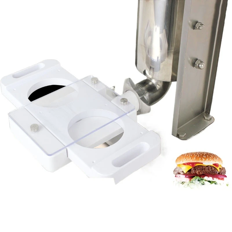 Plastic hamburger machine, meat patty forming machine
