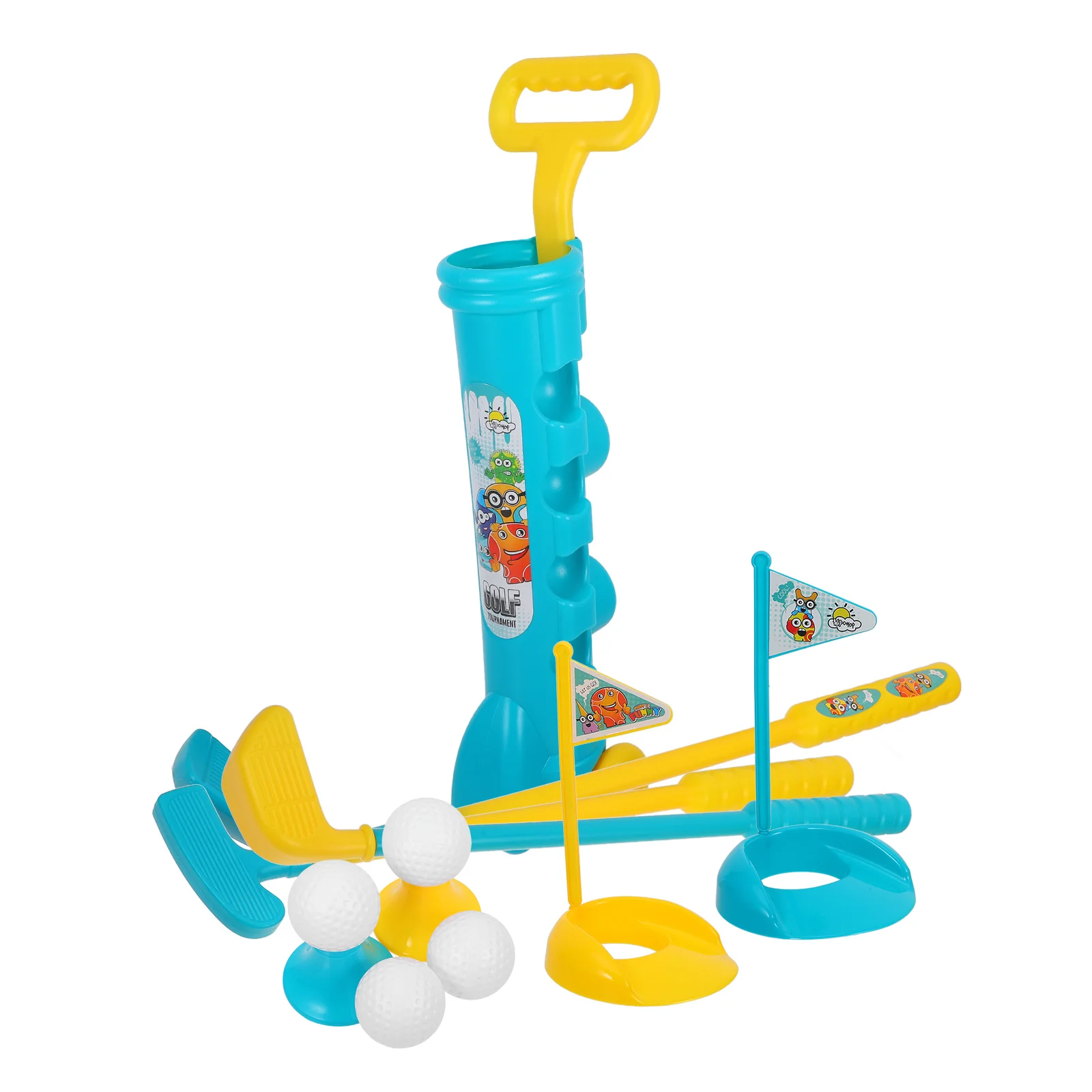 

Набор игрушек для гольфа, уличный игровой набор, игрушки, пластиковые клюшки, спортивный мяч, детские мячи для пресса для малышей