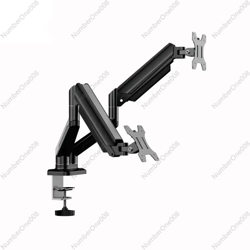 

Dual-screen Air Pressure Arm, Monitor Bracket 13-32 Double-arm Computer Bracket, Lifting Base, Load 10kg