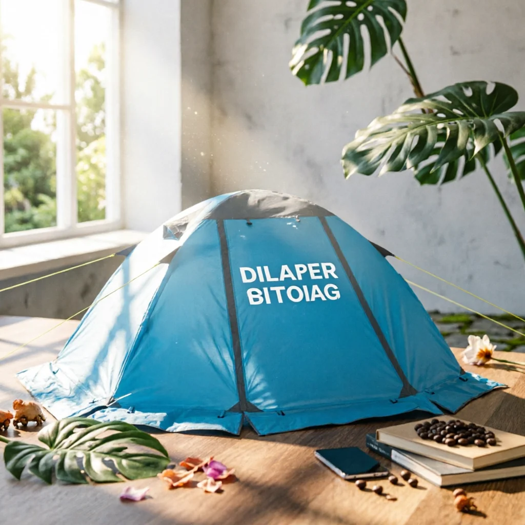 Alpine Tent Lightweight Snow Tent Breathable Compact for Campers, Winter Camping, Night Fishing