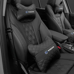 Cojín de soporte para la cabeza del asiento del coche, almohada Lumbar, accesorios interiores para Volvo V90V60, V40, XC90, XC60, S90, S60, C30, V50, V70, XC40, S80, T6