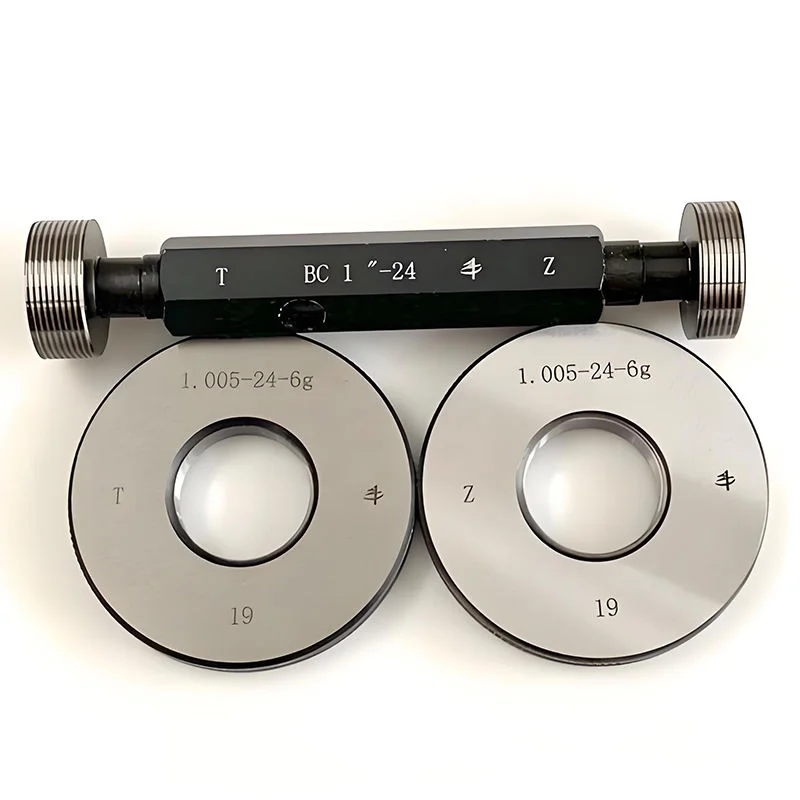 

High Precision 6H Thread Limit Gauge Metric Inches Plug Gauge Polished Surface Customizable OEM Support GO NOGO