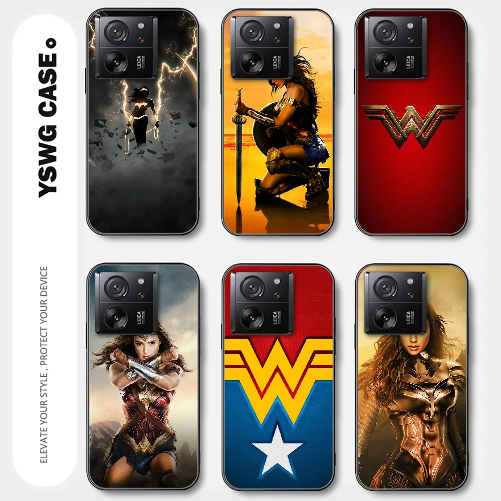 Wonder Woman For Phone Case Cover Xiaomi Mi 11 12 13 14 T Pro Plus Poco X3 X4 X5 F5 GT