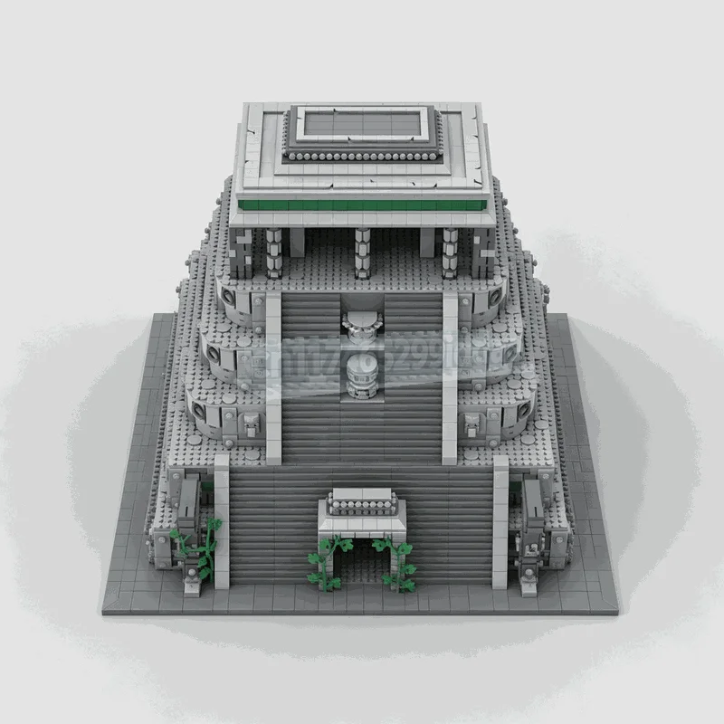 11137PCS Native American Castle Ancient Architecture Building Blocks MOC Custom DIY Assembly Creative Model Toy Gift Collection