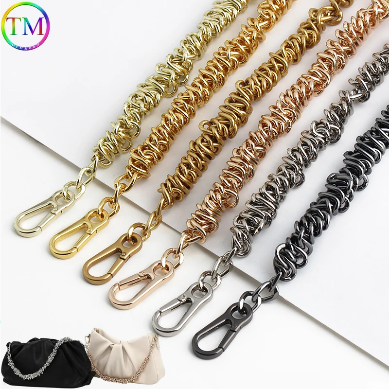 1/10/20Pcs 39Cm Aluminium Metal Chains Bags Purse Handbags Crossbody Shoulder Strap Chain Accessories For Women Handbag Shoulder