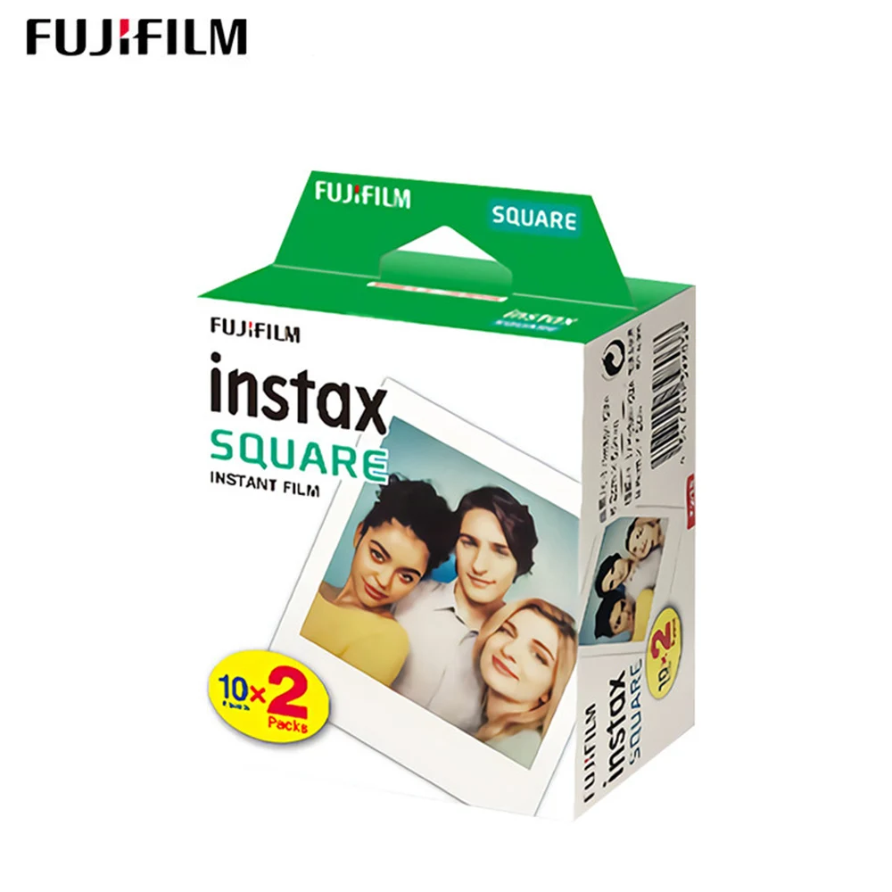 10/20/50/100 arkuszy Instax kwadratowa kamera Film natychmiastowy papier fotograficzny dla Fujifilm Instax SQ6/SQ10/SP-3 drukarka do smartfona