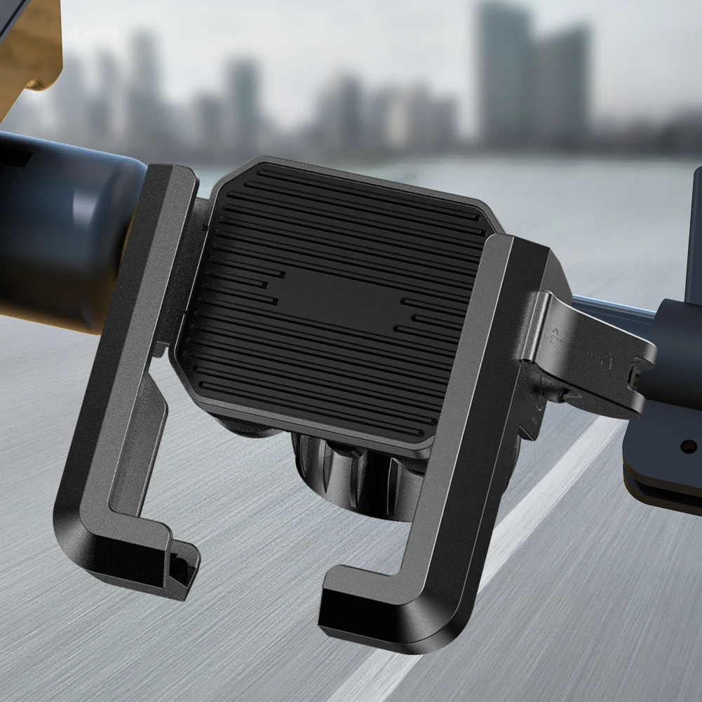 Soporte para teléfono de bicicleta, soporte giratorio de 360 grados para móvil de bicicleta, soporte para teléfono de bicicleta para teléfonos inteligentes de 4,7-7 pulgadas