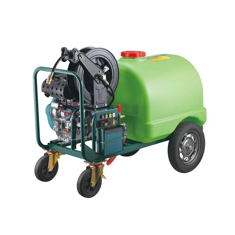 

300L Tank Factory Direct Sale Diesel High Pressure Washer 170bar 2500psi High Pressure Washer Tank Cleaning Machine