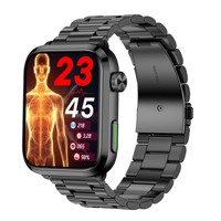 Smartwatch F220 laser infrared physiotherapy Bluetooth call heart rate oxygen blood sugar uric acid blood lipid temperature