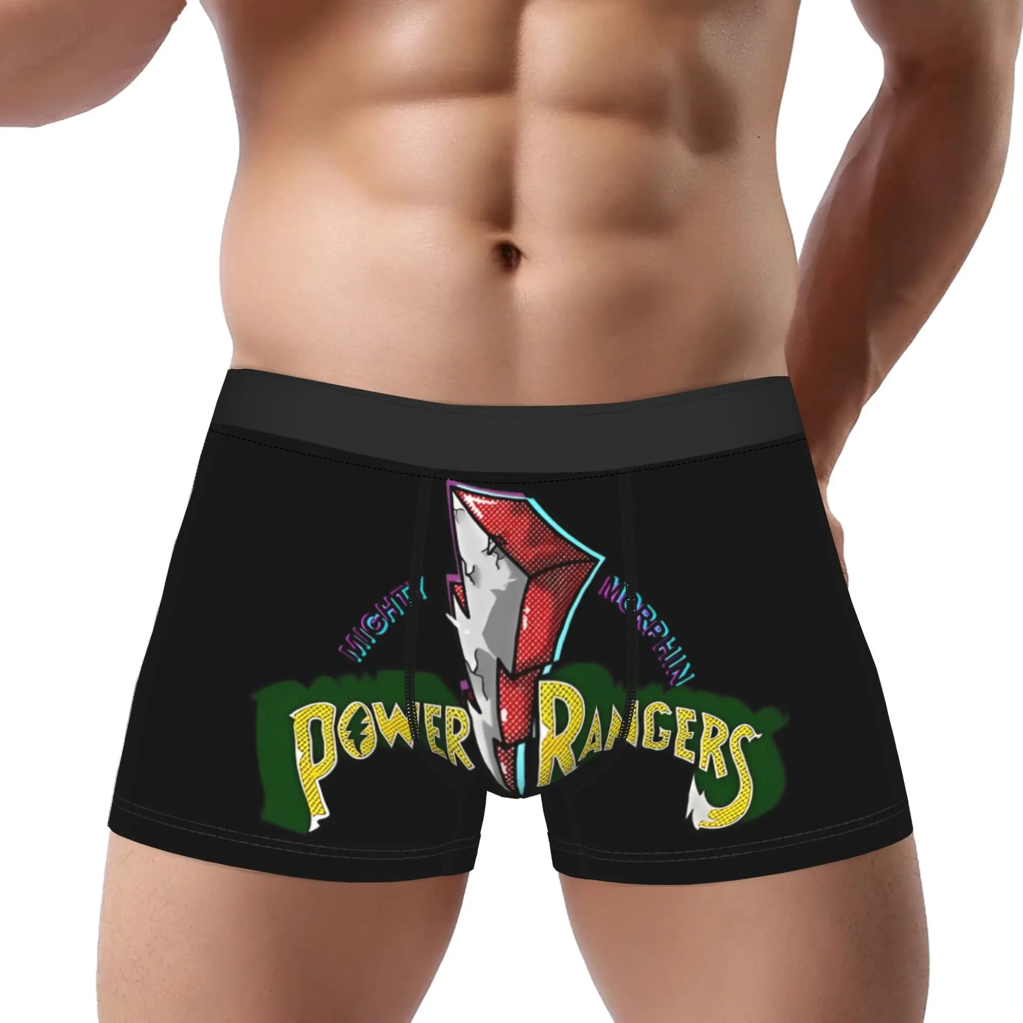 Bandai  boxers The Power Rangers Underpants Breathbale Panties Men Underwear Comfortable Shorts Boxer Briefs