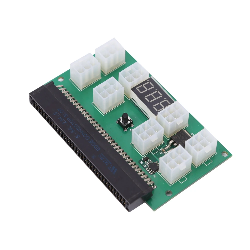 브레이크아웃 보드 및 전원 케이블이 포함된 올인원 전원 공급 장치 HSTNS-PL18 DPS-750RB A 506821-001 511778-001 마이닝 PSU