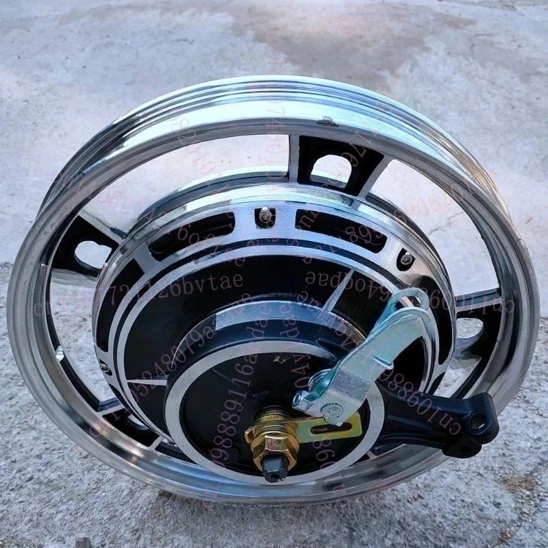 

16 Inch Electric Vehicle Motor 36V 48V 350W 500W High Power Modification Motor with Drum Brake & Expansion Brake