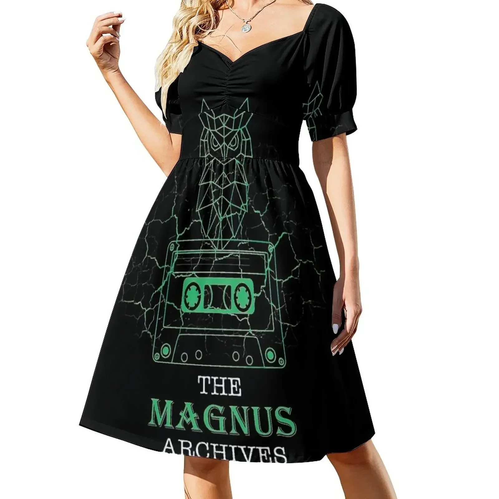 

The Magnus Archives-The Magnus Archives Short-Sleeved Dress Women dresses summer luxury evening dress woman for wedding Dress