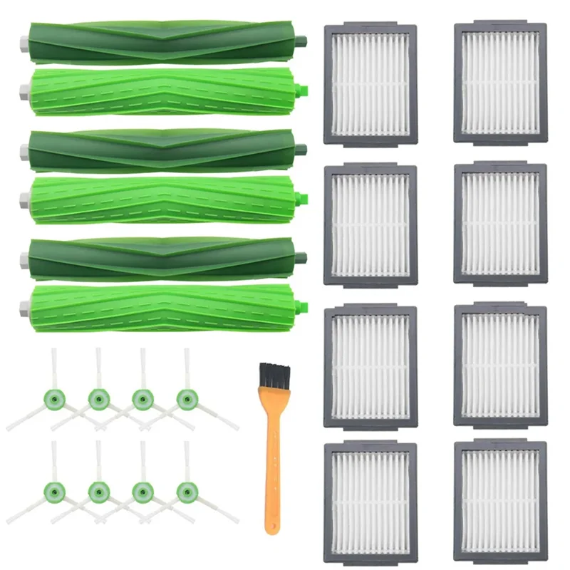 Hot Sale For Irobot Roomba I3, I3+, I4, I6, I6+, I7, I7+, I8, I8+, E5, E6, E7, Robot Vacuum Main Side Brush Hepa Filter Replacem