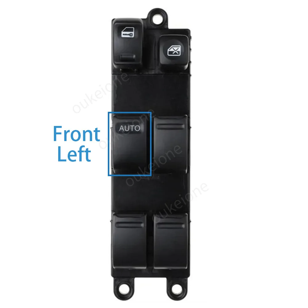 For Nissan Sentra 2000 2001-2006 Front Left Driver Side Power Window Switch Glass Lifter Control Button 25401-6Z500 25401-5M000