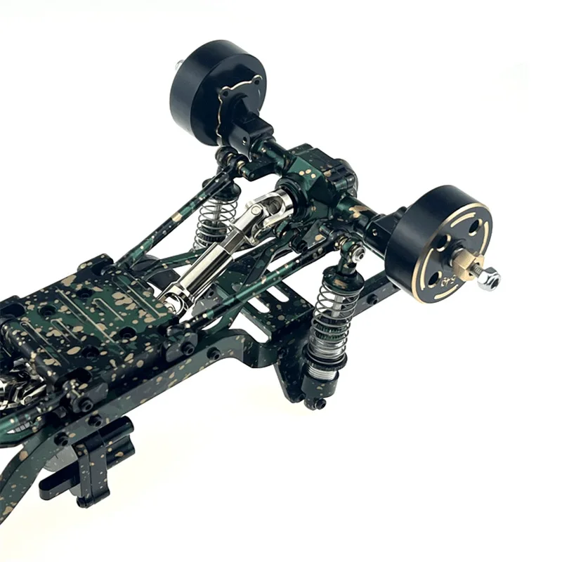 H18P 1/18 RC Car Full Metal Chassis DIY Upgrade Frame Kit Transfer Original Electronic Equipment For Adult Hobby