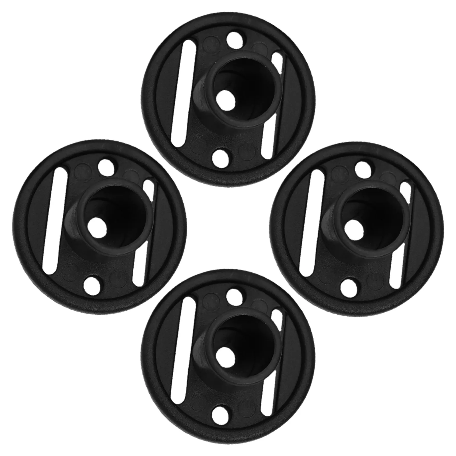Boat Cover Pole Cap Color Black Puncture Proof Cap Anti-Rust Material Non-Slip Strong Grip Stable Support Compact