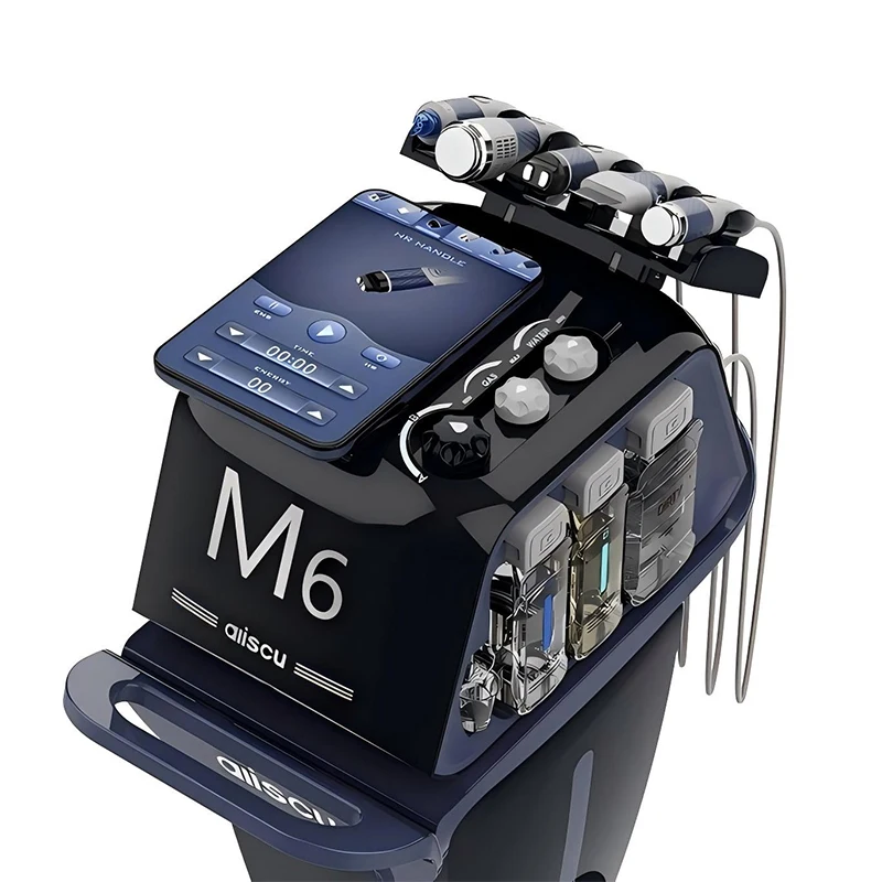 Professional Hydro Dermabrasion M6 Facial Care Machine Skin Deep Facial Cleansing Blackhead Removal Hydra Skin Cleaning Machine