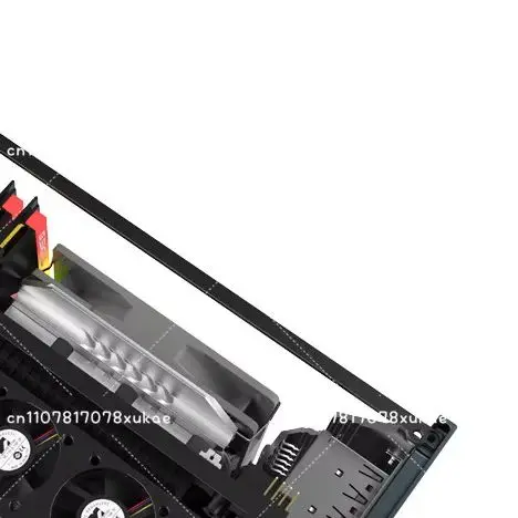 Spot Lzmod Mini A24-V6 2.0 Double Slot Semi-high Single Display ItxBKB Main Board Chassis 3.66 Liters