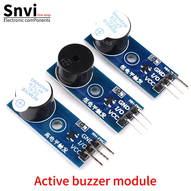 

Snvi High Quality Active / passive Buzzer Module for Arduino New DIY Kit Active buzzer low level modules high level