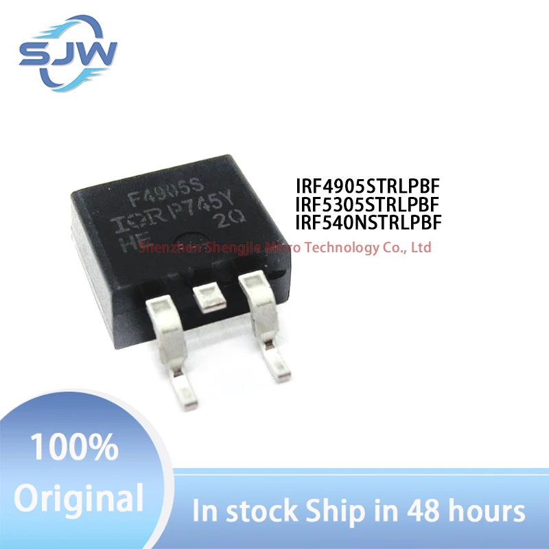 IRF4905STRLPBF IRF5305STRLPBF IRF540NSTRLPBF paster encapsulation D2PAK TO-263-2 Field effect transistor (MOSFET)