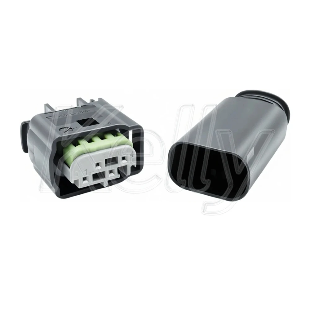 4P Male Female Waterproof Oxygen Sensor AV Video Audio Plug Auto Connector 1-967640-1 2-967640-1 2-1394412-1 968399-1 1-967584-3