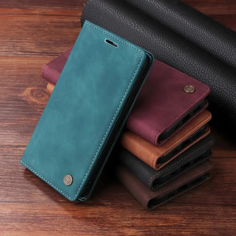 Leather Case For Samsung A56 A55 A52 A54 A53 A16 A36 A26 A15 A05 A35 A34 A33 A32 A73 A72 A51 A71 A14 A13 A12 A31 A25 A50 Cover - náhled 6