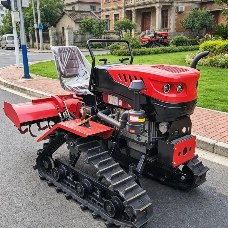 

Customized CE & EMC Tracked Rotary Tiller, All-scenario Farm Cultivator, 26-Year Hot-selling Agricultural Tillage Equipment