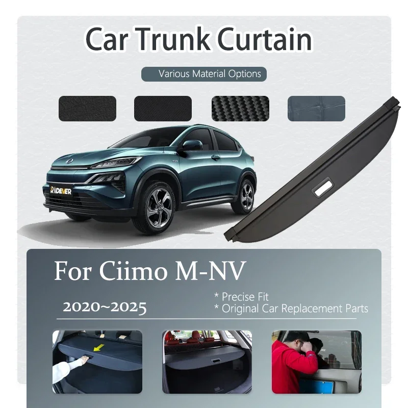 Car Trunk Luggage Curtain Covers Fit For Ciimo Honda M-NV MNV MN V 2020~2025 Retractable Rack Partition Shelter Auto Accessories