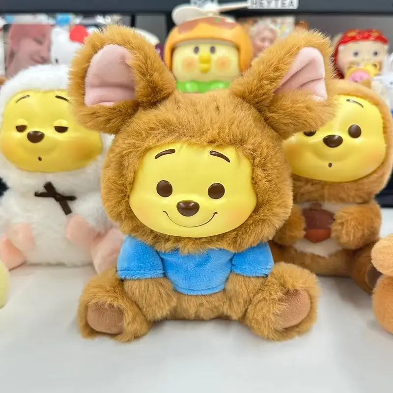 

Genuine Disney Products Mischievous Little Bear Party Surprise Blind Box Vinyl Plush Bag Pendant Accessories Trendy Toy Kid Gift