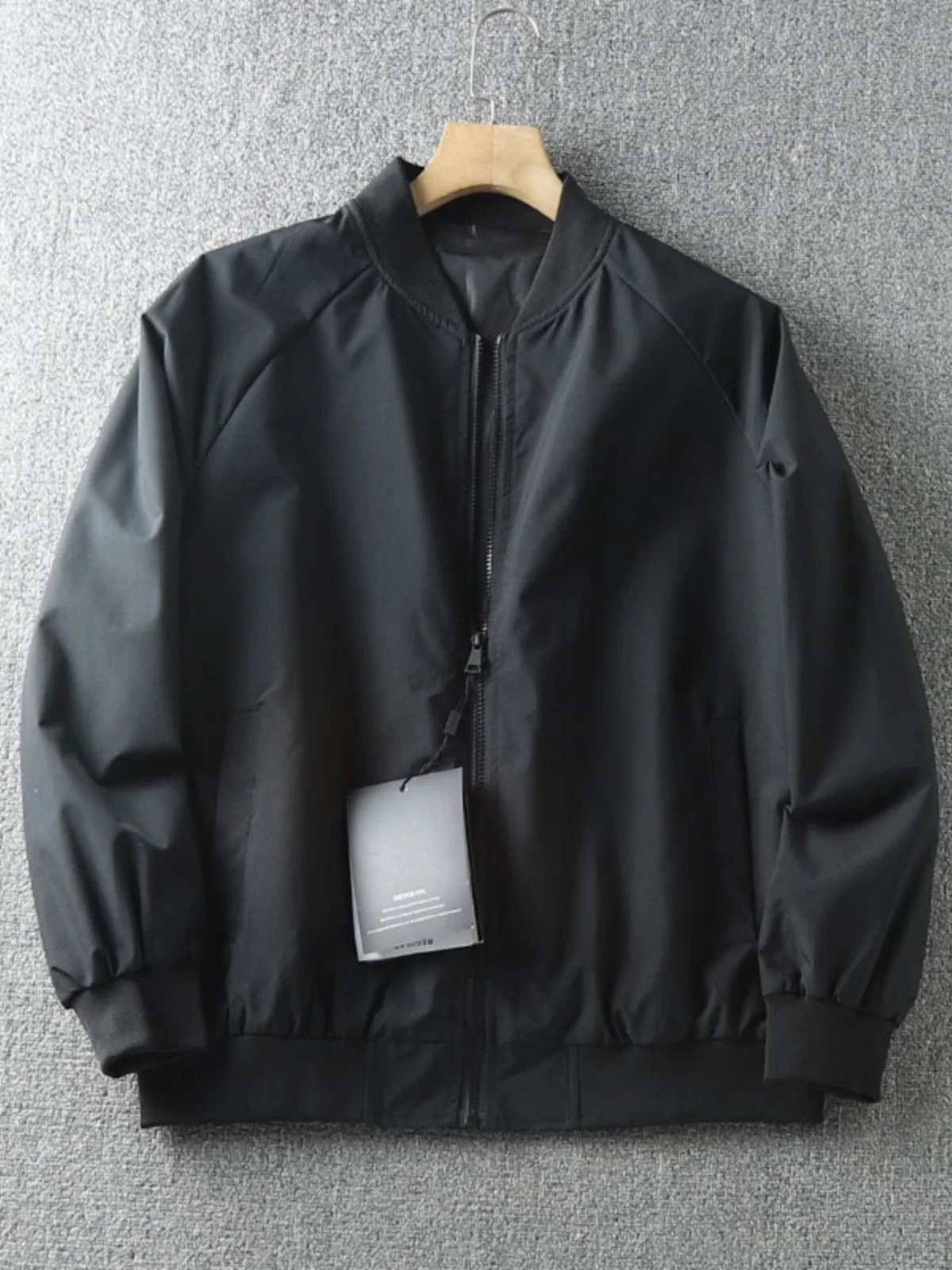 Ultra Value American Style Casual Lightweight Loose Fit  Color Baseball Collar Men's Jacket Fashion Urban Spring Autumn