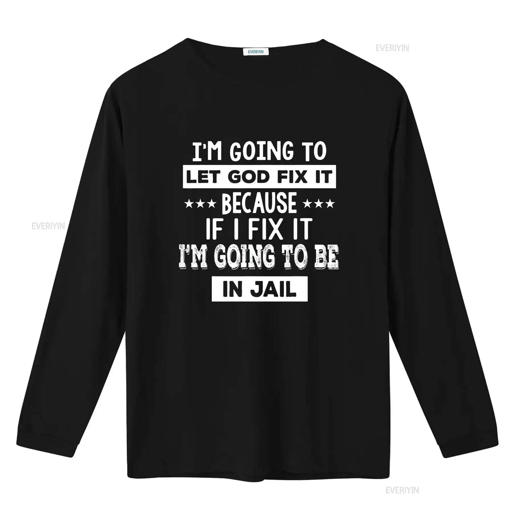 سأذهب إلى دع الله إصلاحه لأن إذا كان تي شيرت فريد ورائع للنساء قطع علوية صيفية مع شخصية عتيقة مغسولة