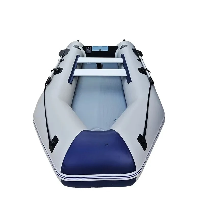 Inflatable Rescue Boat for Solar Marine 0.9mm 300cm Thickened Assault Air Cushion Floor Fishing Dinghy Luxury Yacht Hot