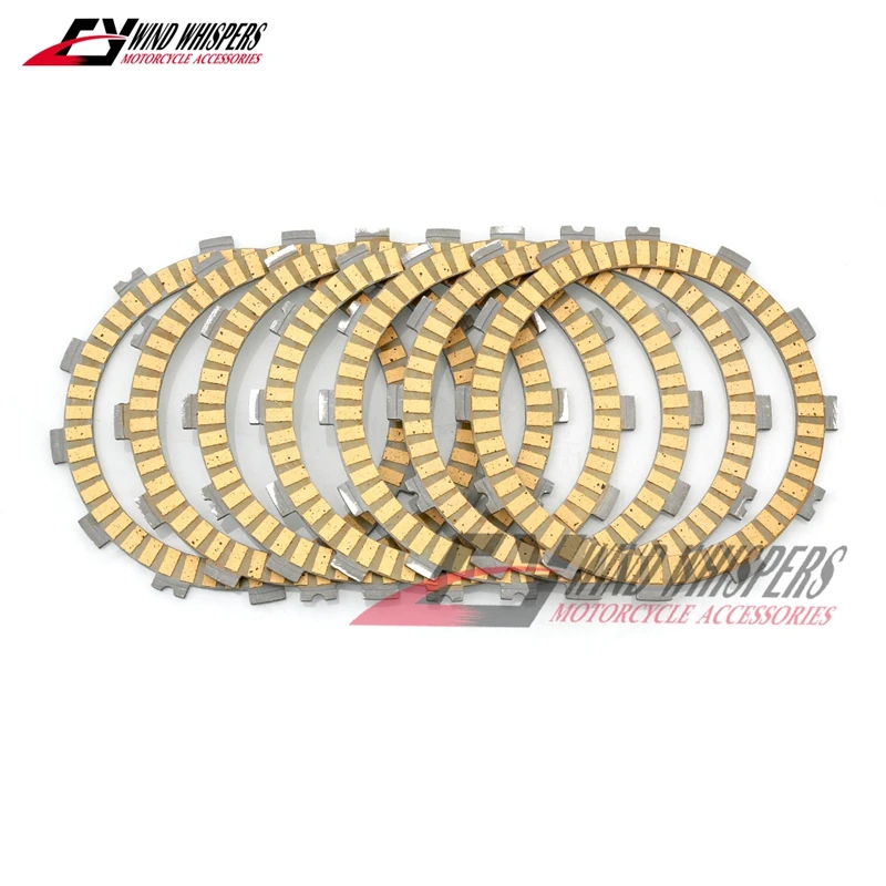 Friction Steel Clutch Plates Discs Set For HONDA CR 250 500 R CRF 450 L CR 480 R XR 500 R XL 600 R XR 600 R NX 650 VF 700 F