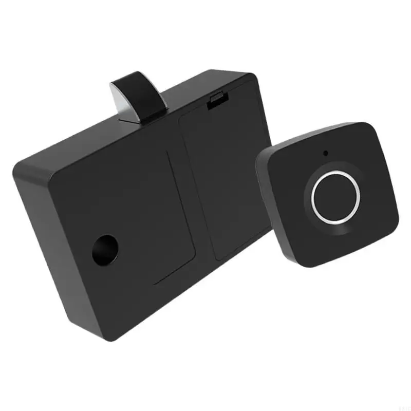 

581C Fingerprint Cabinet Lock With Smartphone and Watch Unlocks Intelligent Biometrics Drawer Lock for Child Safety