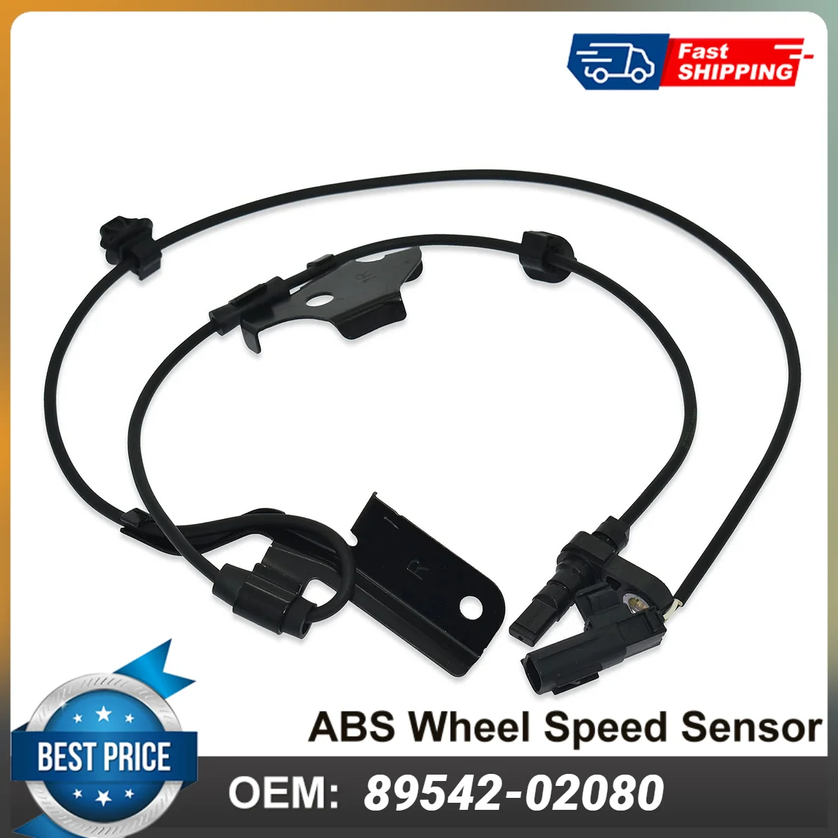 1PCS High Quality ABS Speed Sensor Front Right 89542-02080 8954202080 For 2007-2012 Toyota Corolla e140 e150