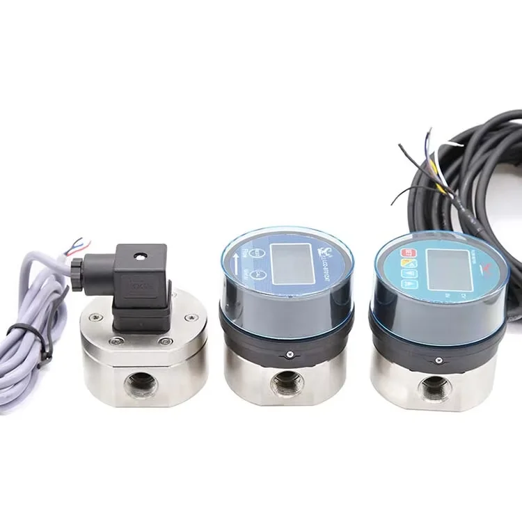 Digital Oval Gear Fuel Flow Meter G1/2 Hall Water Flow Sensor for Diesel Petrol High Precision Liquid Flowmeter RS485 Modbus