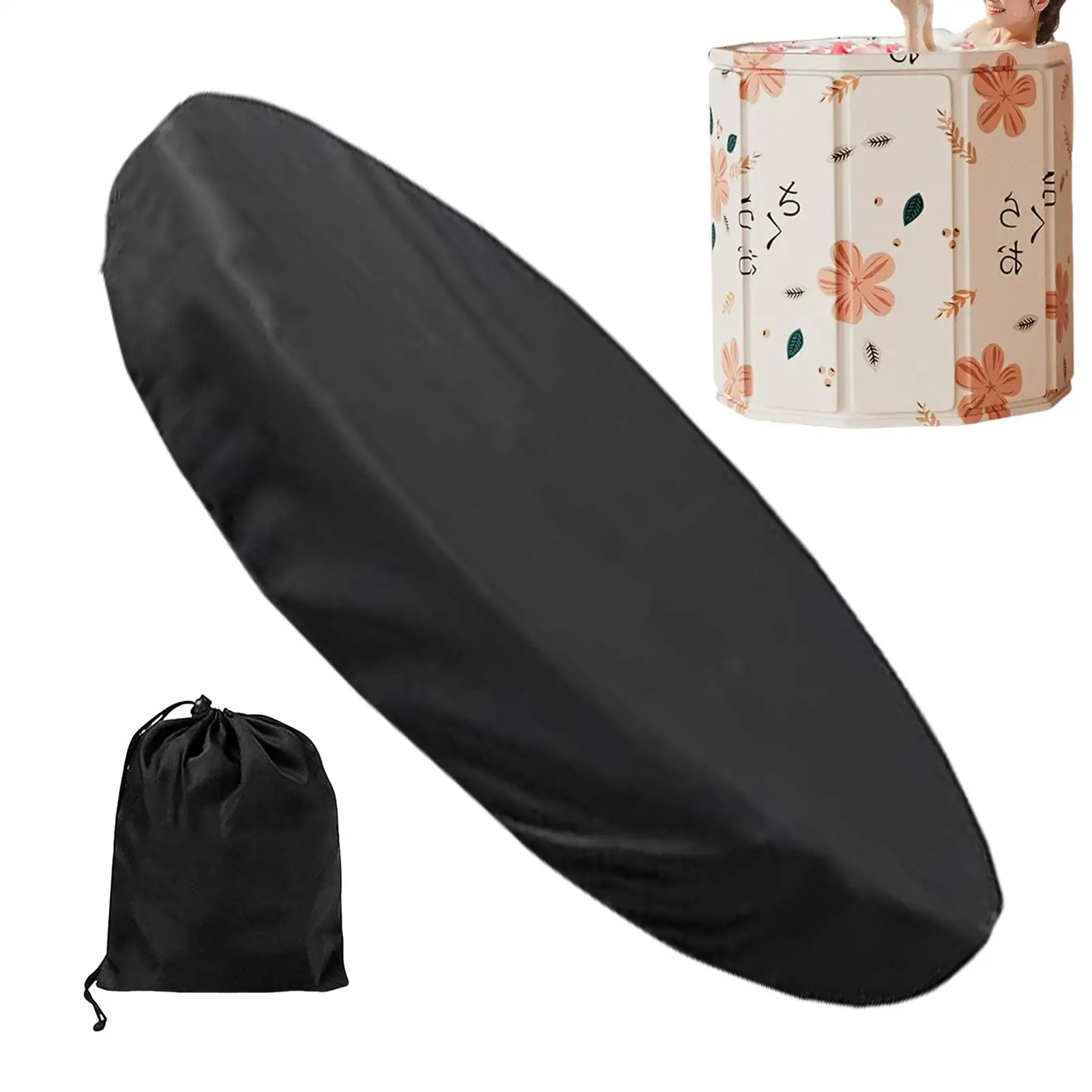 

Чехол для холодного глубокого отверстия, защита от ведра для холодного душа, ведро для льда, пылезащитный чехол для скалолазания, тренажерного зала, спа на заднем дворе, открытый бассейн, кемпинг